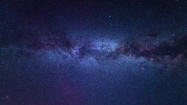 4K银河星空夜空宇宙星系运动延时素材视频下载