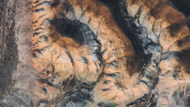 準噶爾盆地風光視頻素材