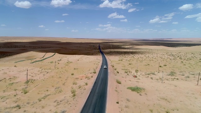 沙漠公路視頻素材