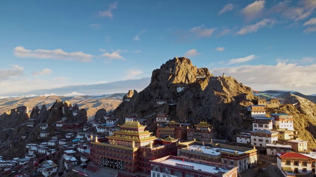 西藏孜珠寺視頻素材