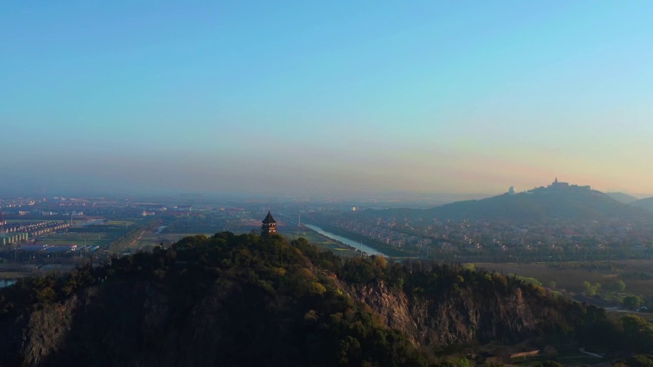 上海辰山植物园航拍视频下载