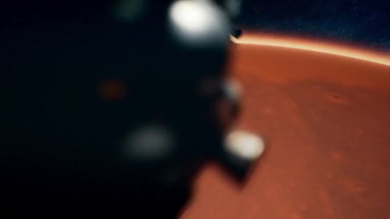 祝融号降落火星模拟特效视频购买