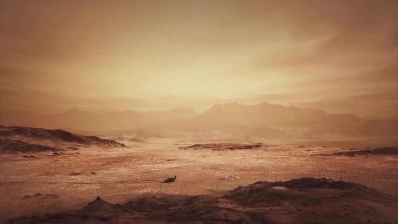 祝融号降落火星模拟特效视频购买