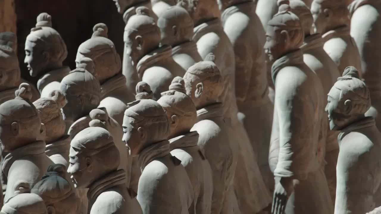 西安秦兵马俑博物馆视频下载