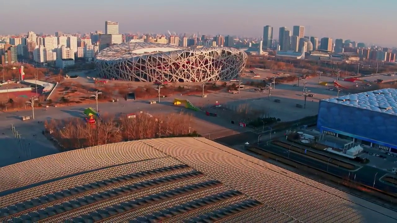 奥运场馆视频素材