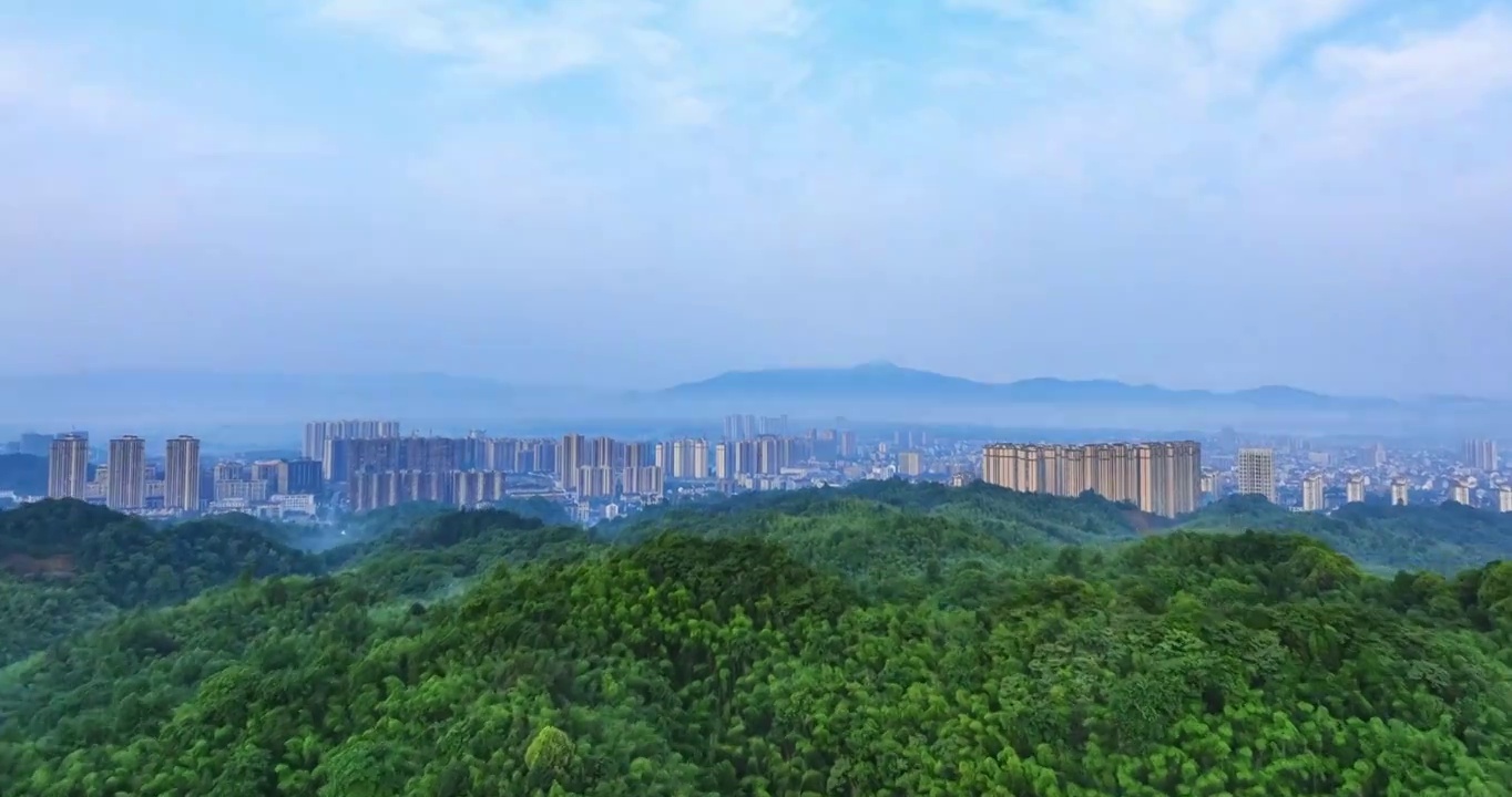 城市 绿色 发展 都市 风景 城市生活 生态 环保 空气视频下载
