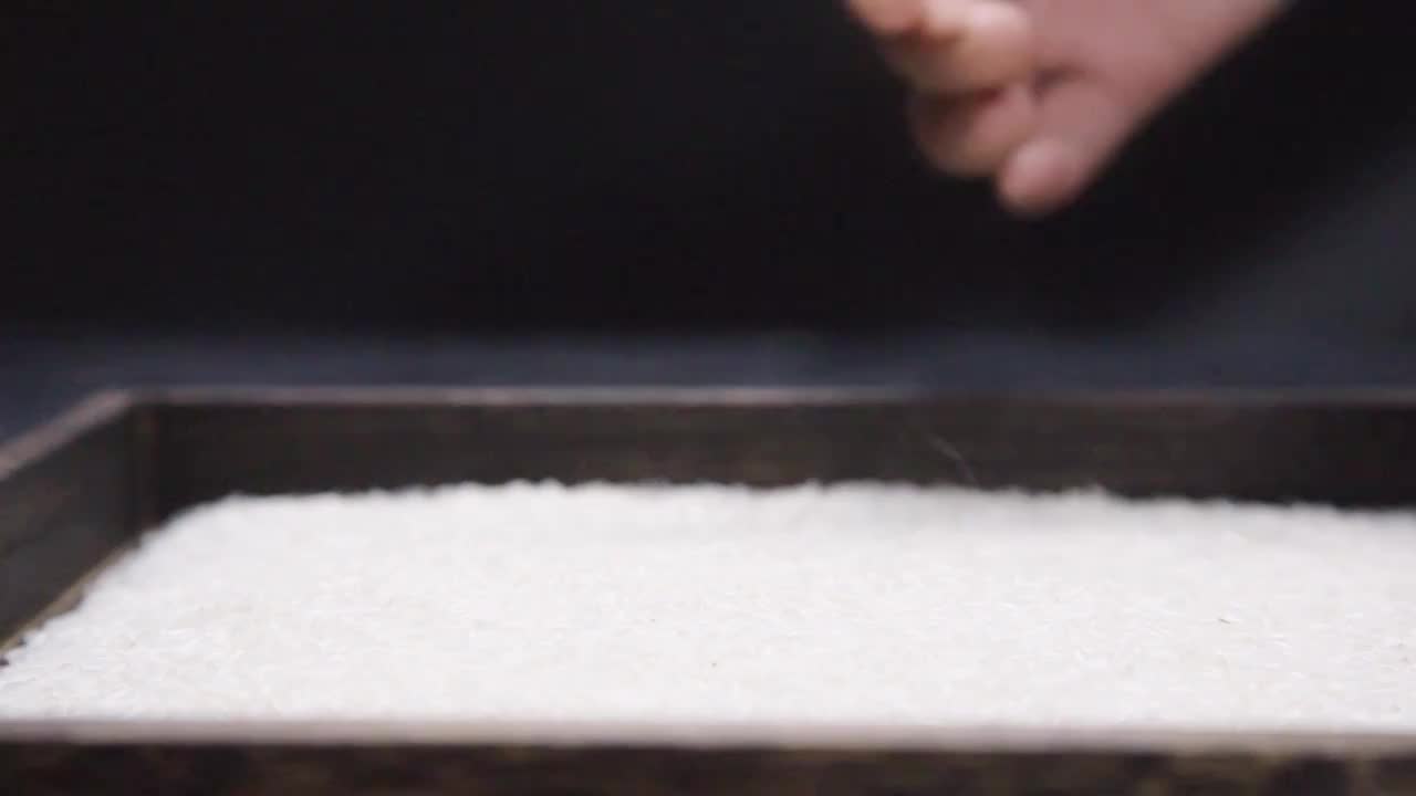 大米米飯慢動作集錦（選編）視頻素材