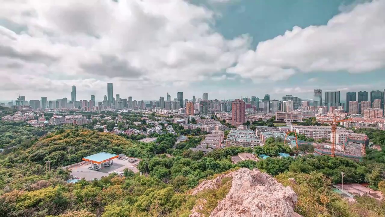 中國遼寧大連市城市風光視頻素材