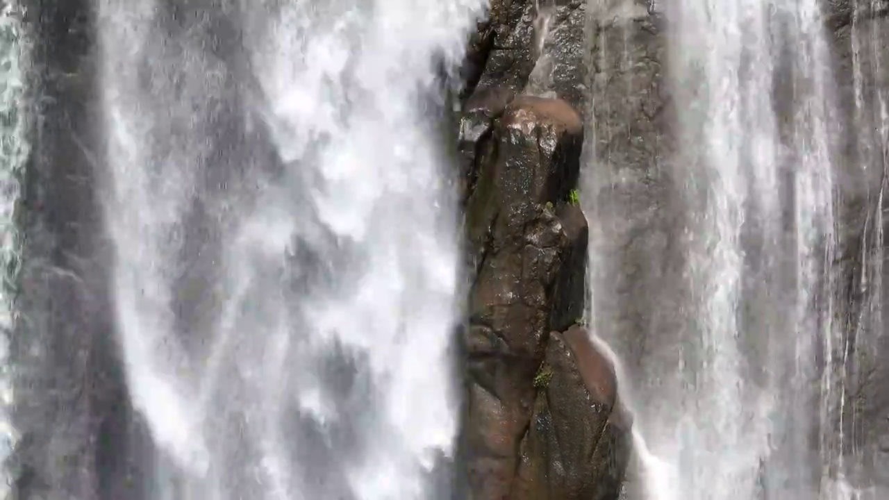 台州天台山大瀑布视频素材