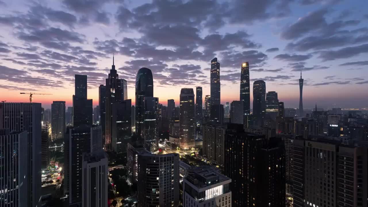 廣州城市宣傳片（選編）視頻素材