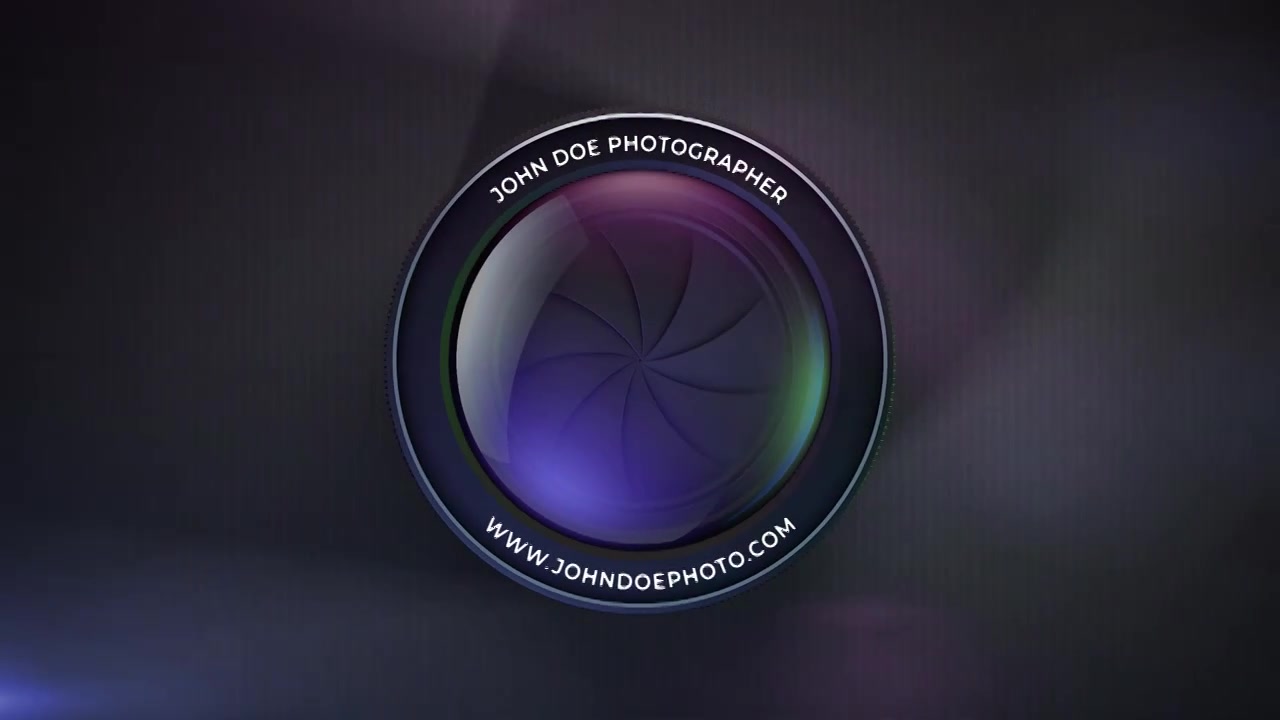 相机拍摄Logo片头视频下载