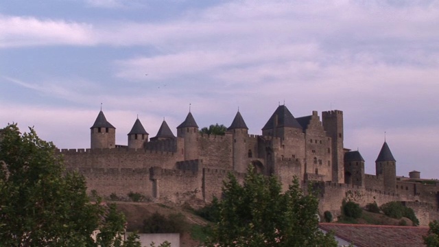 法国城堡特写视频下载