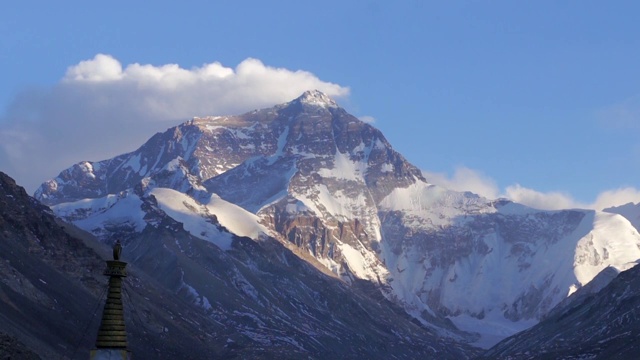 Snow-capped Mt. Everest,視頻素材