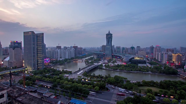 杭州环球中心视频素材