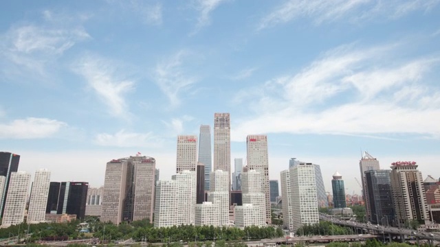 北京国贸全景—延时摄影视频下载