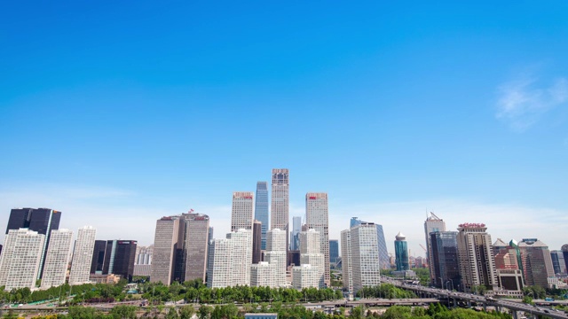北京国贸全景—延时摄影视频下载
