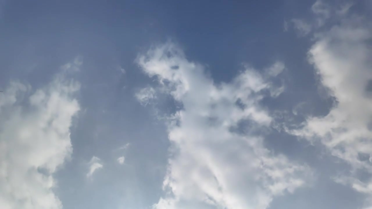 旋转的天空云朵视频下载