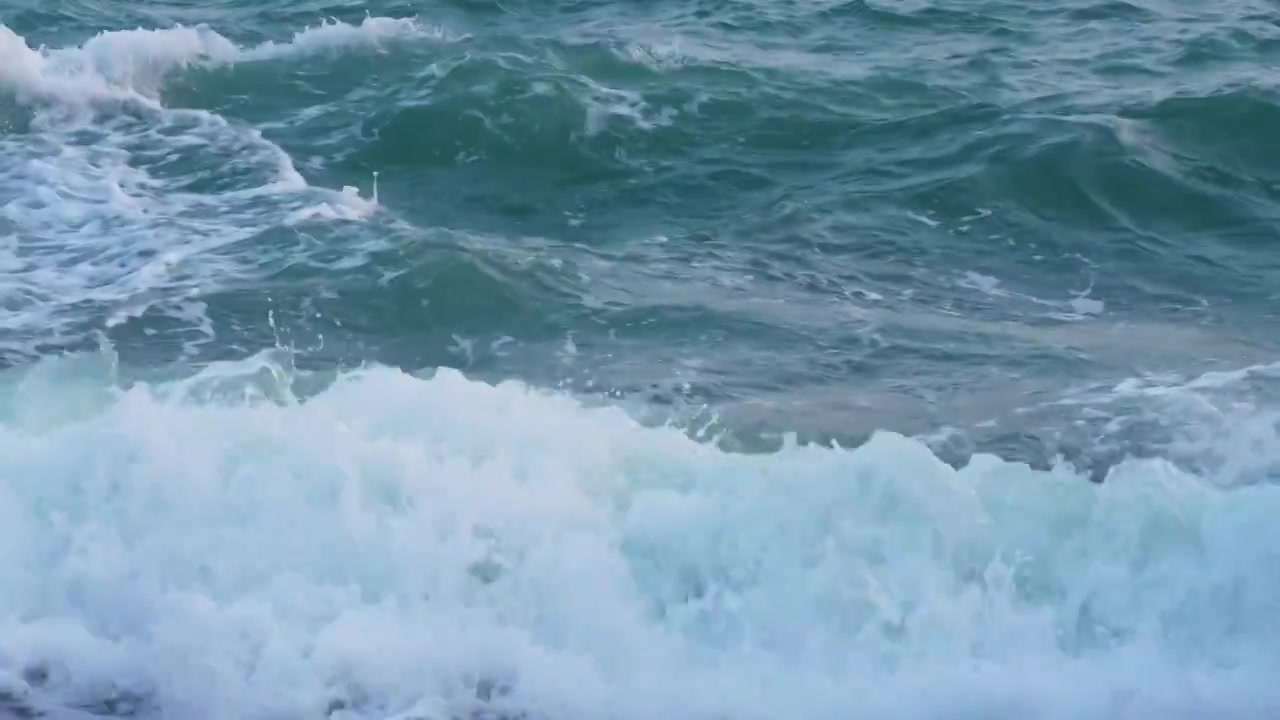 4k慢镜头视频-海浪视频下载