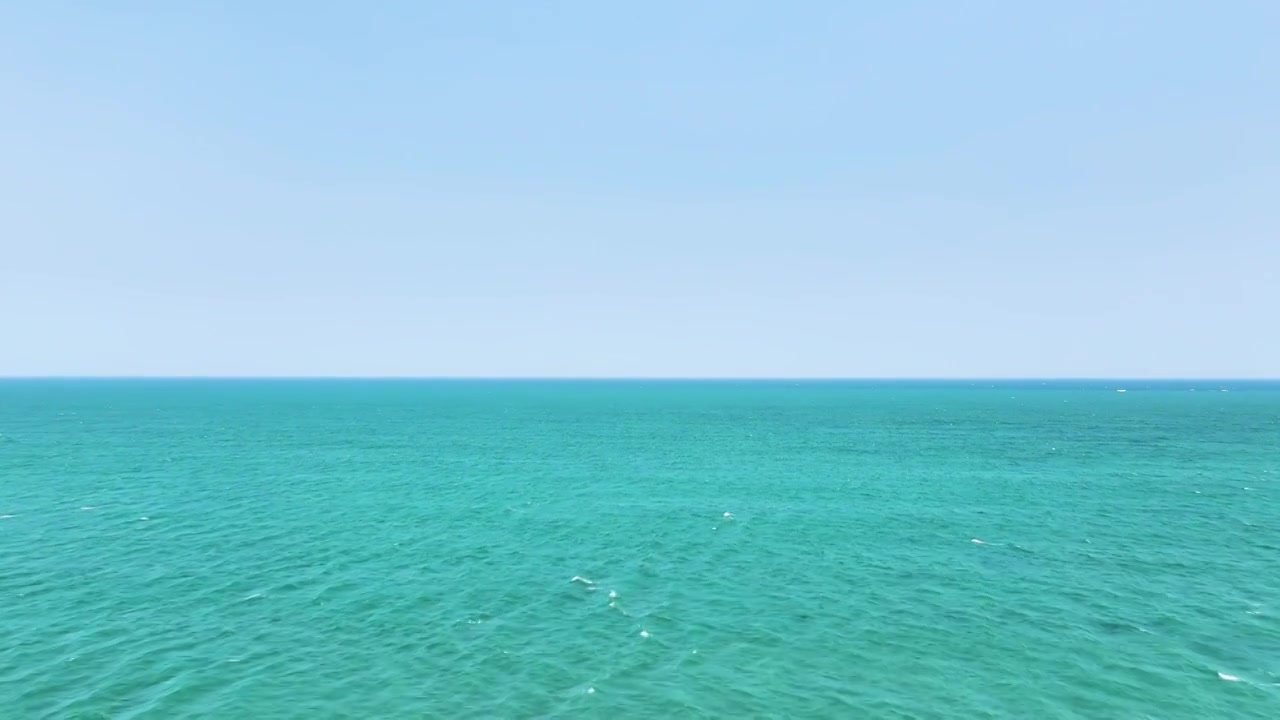4K航拍视频-美丽的海景和地平线视频下载