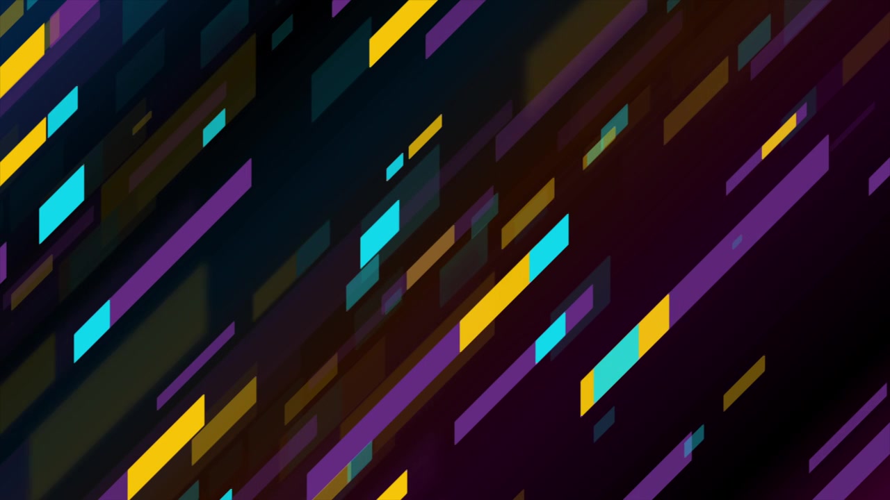 抽象彩色几何最小视频动画视频素材