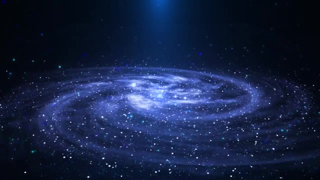 宇宙星云发光粒子背景视频视频下载