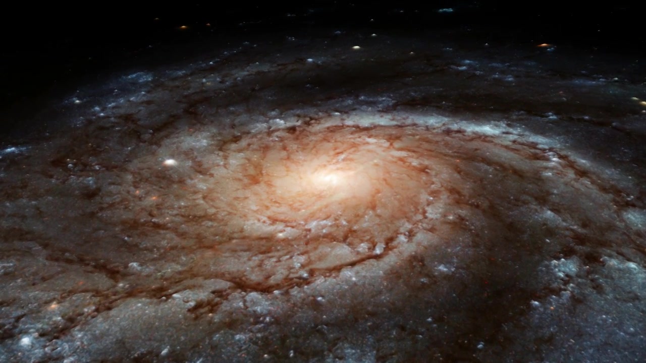 太空天文宇宙星云银河螺旋引力旋转背景视频视频下载