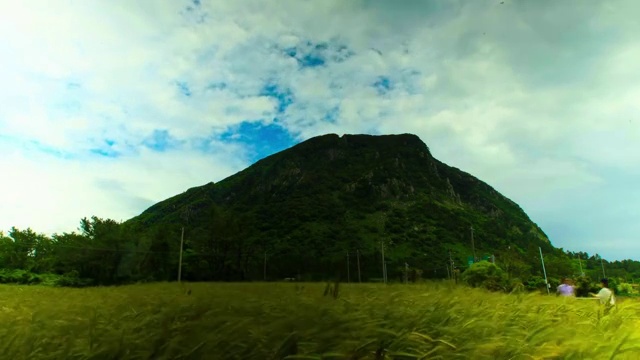 济州岛的三班山视频素材