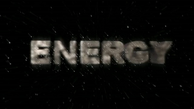 宇宙能量的词视频素材