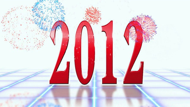 新年快乐——2012年视频素材