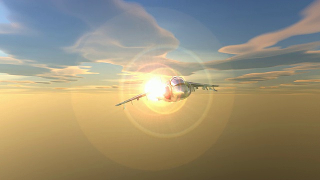 日落喷气机4:4:4 1080i带alpha视频下载