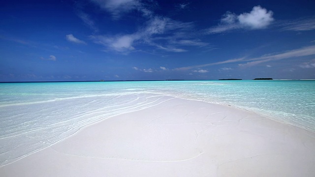 热带海滩，马尔代夫，印度洋视频下载