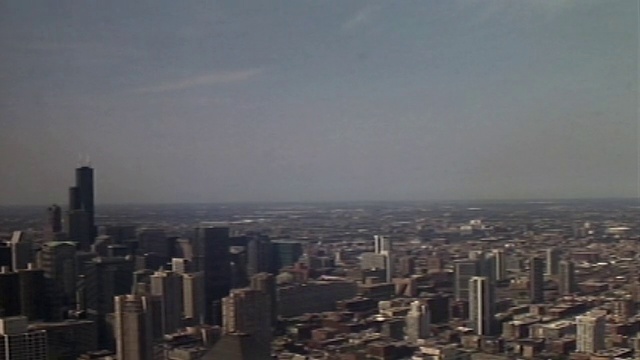 《芝加哥市中心时光流逝》视频素材