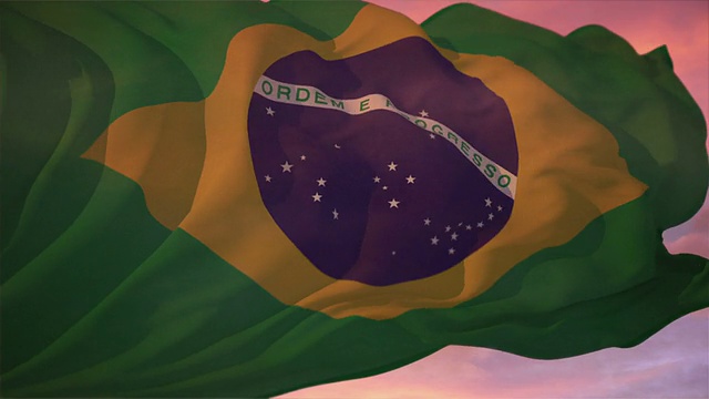 巴西的国旗视频下载