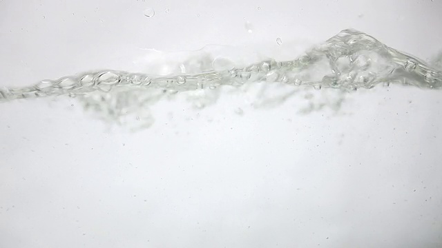 水中的泡泡视频素材