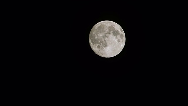 T / L,月亮。日本东京/视频素材