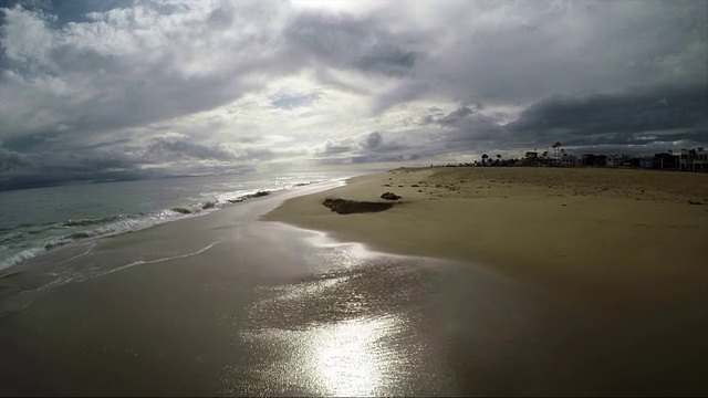 纽波特海滩天线。视频下载