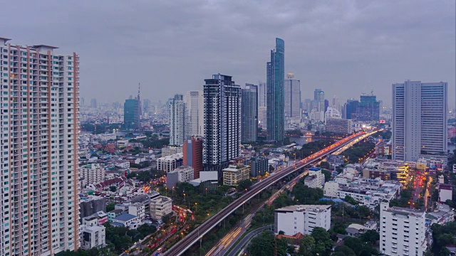 曼谷的天际线视频下载