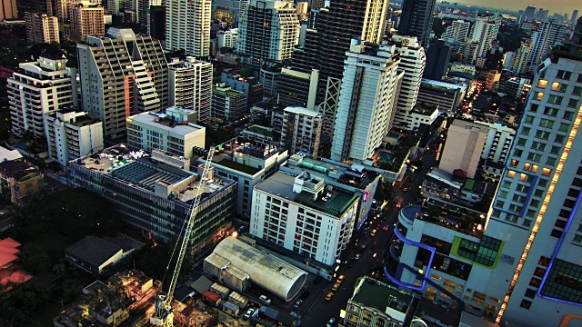 曼谷城市视频素材