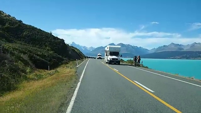 新西兰的自驾游视频素材