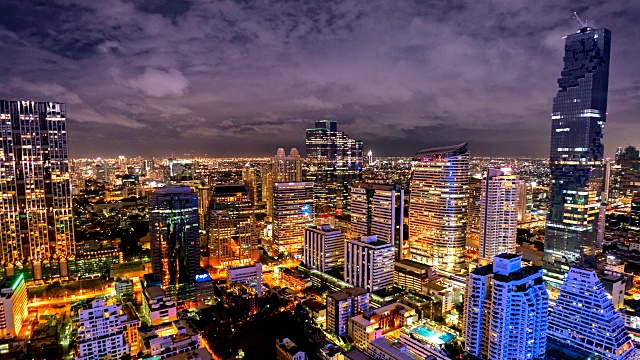 泰國曼谷的建筑視頻素材