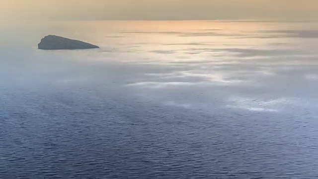 贝尼多姆岛和地中海的时间流逝视频下载