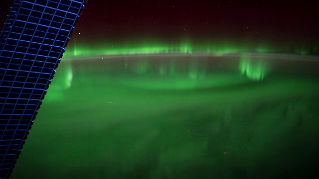 北极光在五大湖和加拿大的时间流逝视频素材