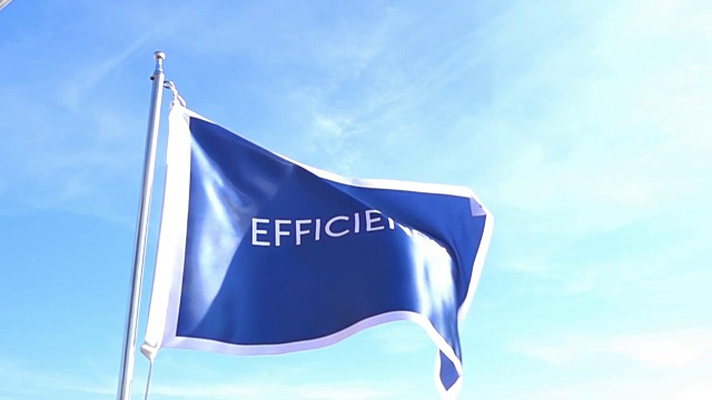 效率的旗帜视频下载