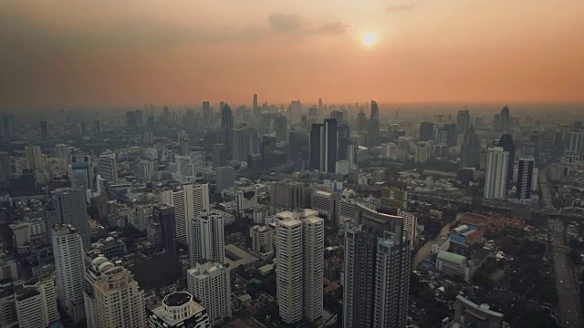 泰国曼谷空中天线视频下载