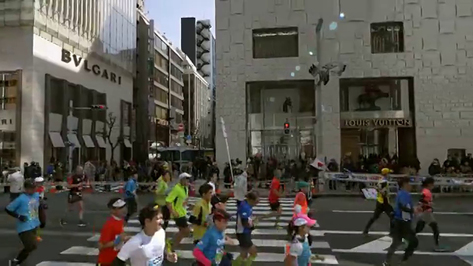 东京银座马拉松视频下载