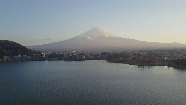 富士山，无人机，川市，日本视频素材