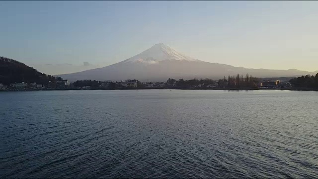 富士山，无人机，川市，日本视频素材