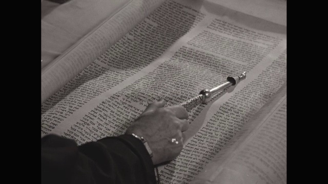 CU人阅读Torah与指针，或yad /美国视频下载