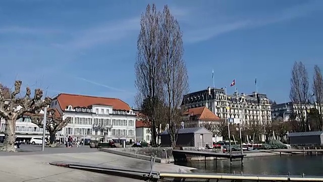 洛桑，瑞士视频素材