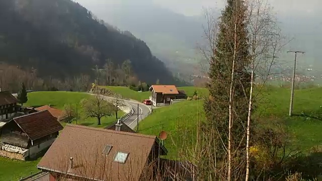 缆车前往瑞士皮拉图斯视频素材